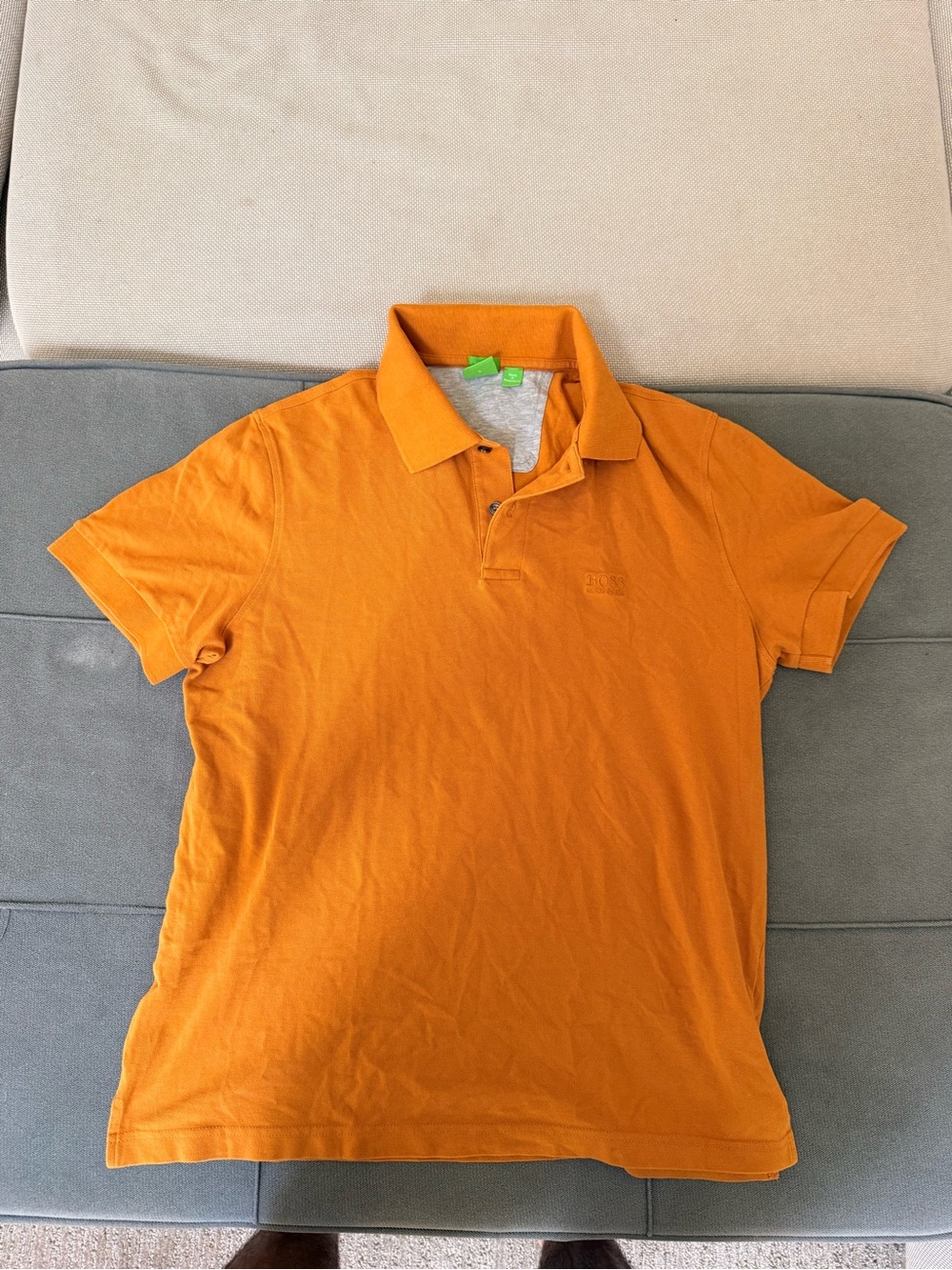 Boss Hugo Boss Orange Polo Men's Size L